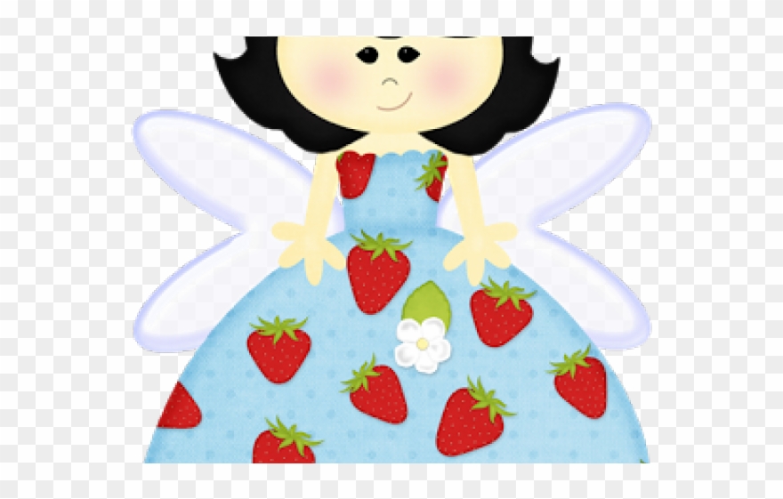 Strawberry Clipart Fairy - Png Download