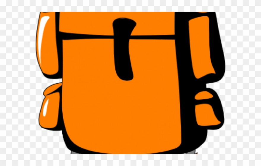 Backpack Clipart Travel Backpack - Png Download