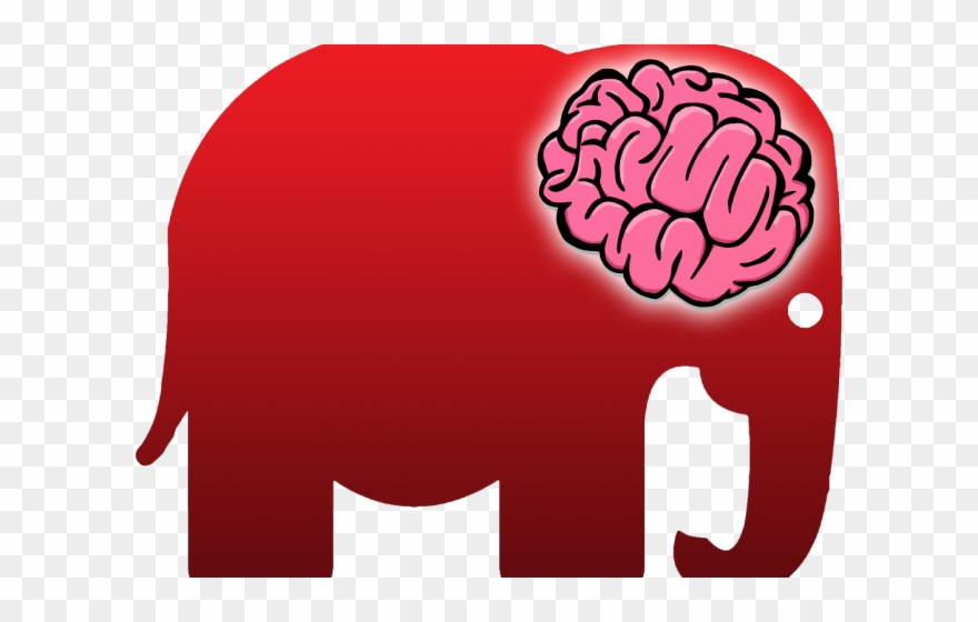 Brain Clipart Elephant - Png Download