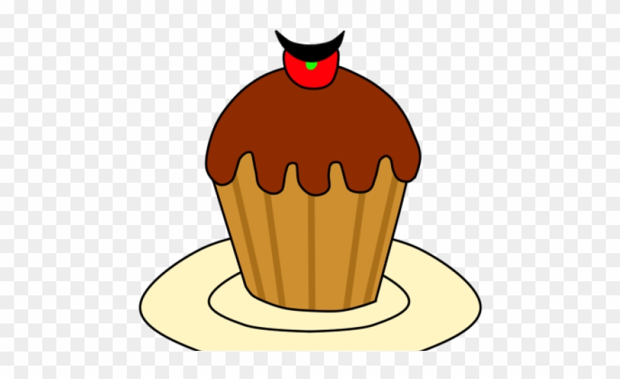 Evil Clipart Cupcake - Png Download