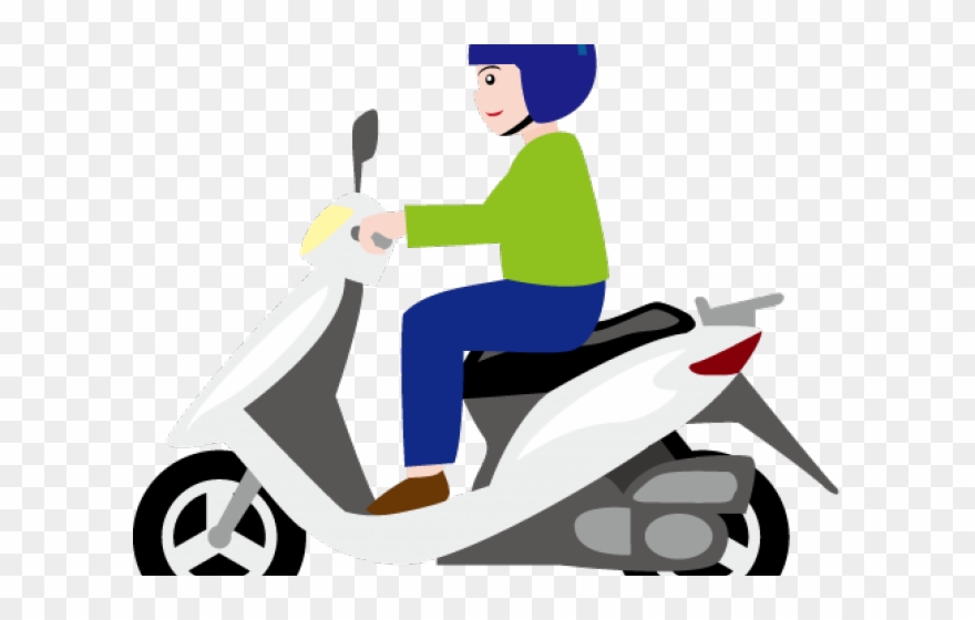 Vehicle Clipart Two Wheeler - Png Download