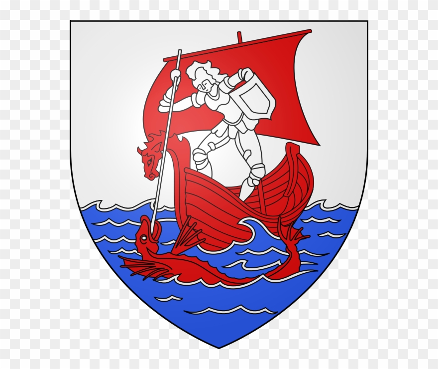 Blason Ville Fr Saint Georges D'oléron Clipart