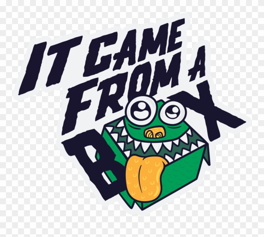 It Came From A Box Clipart