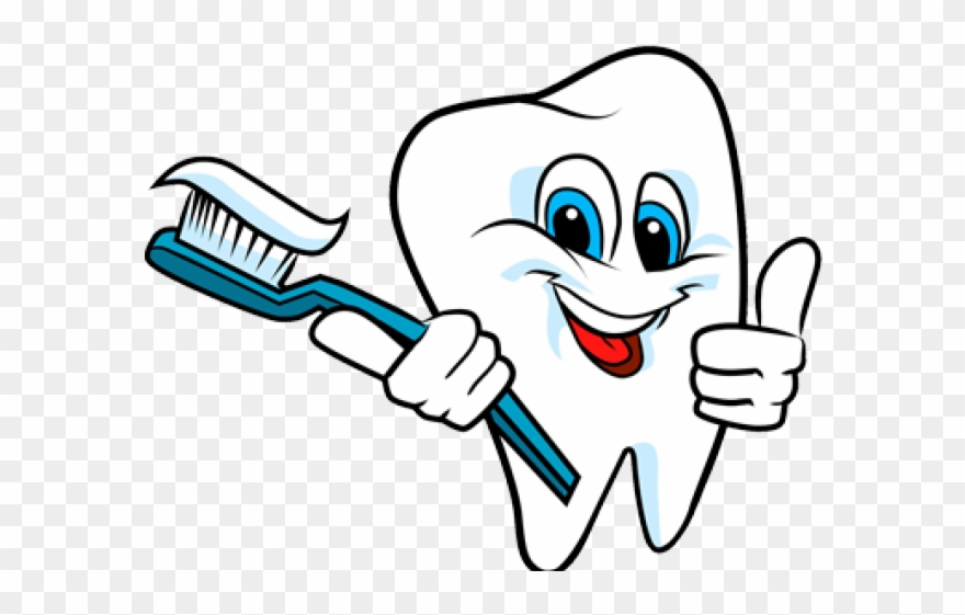 Toothbrush Clipart Tooth Cavity - Png Download