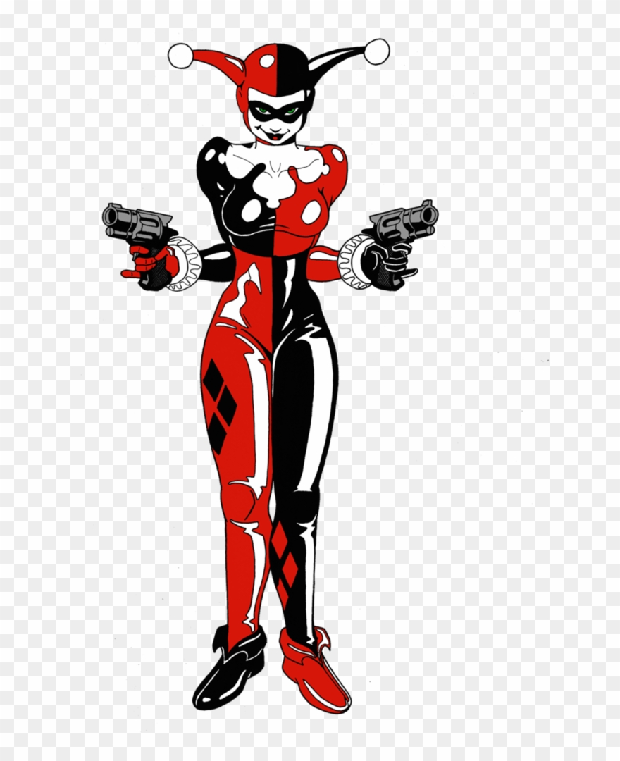 Harley Quinn Clipart Traditional - Png Download