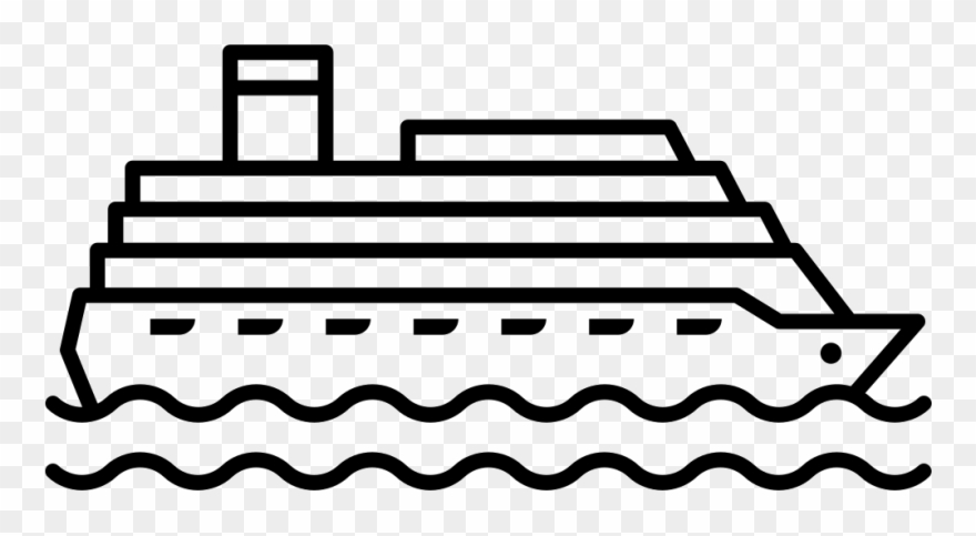Cruise On Sea Comments Clipart