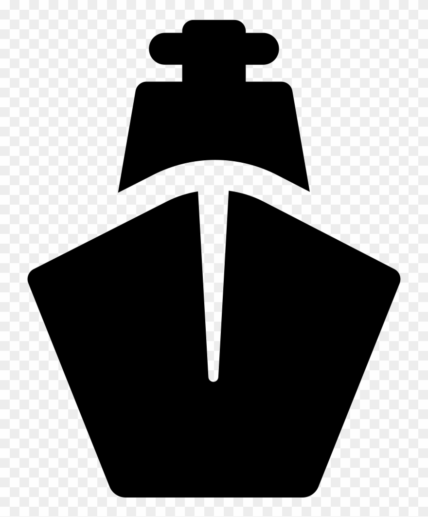 Ship Svg Black Png Clipart