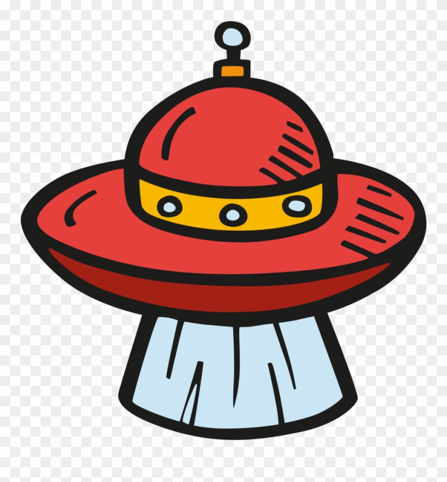 Alien Ship Beam Icon Clipart