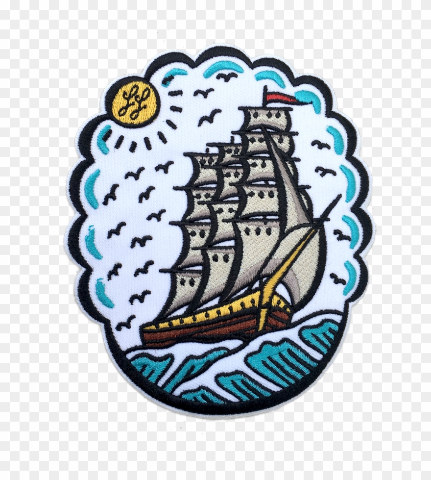 'blue Skies' Patch By Few And Far Collective Clipart