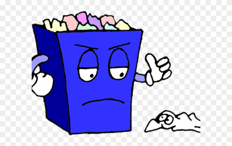 Bathroom Clipart Trashcan - Png Download
