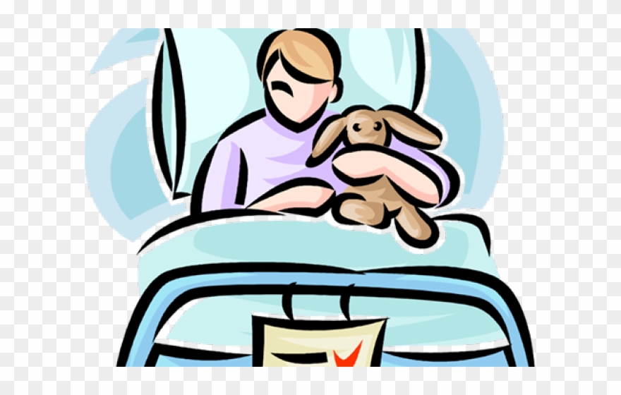 Hospital Clipart Hospital Bed - Png Download