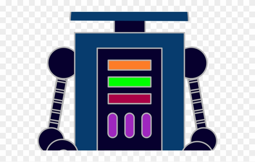 Robot Clipart Number - Png Download