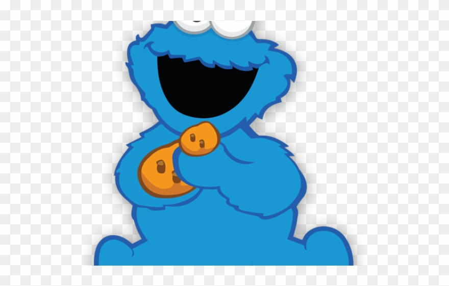 Cookie Monster Clipart Galleta - Png Download