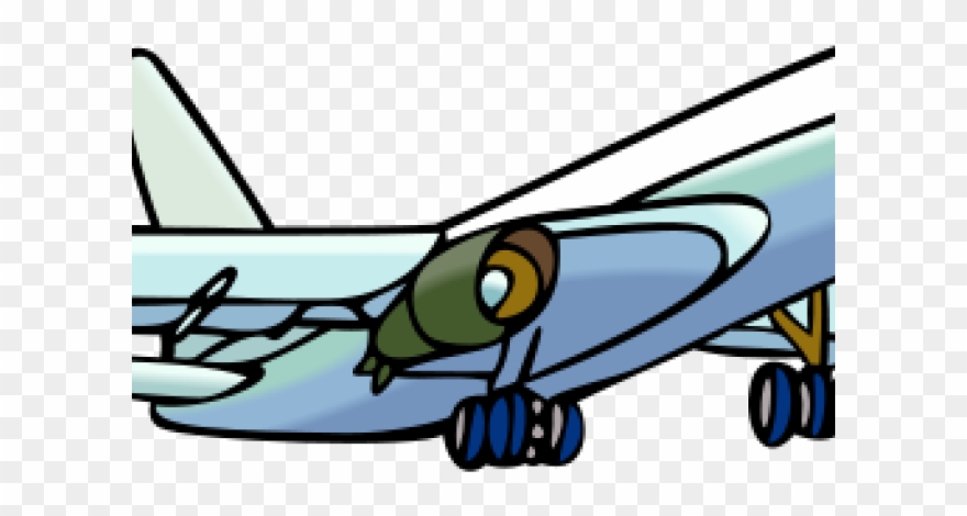 Free Clipart Airplane - Png Download