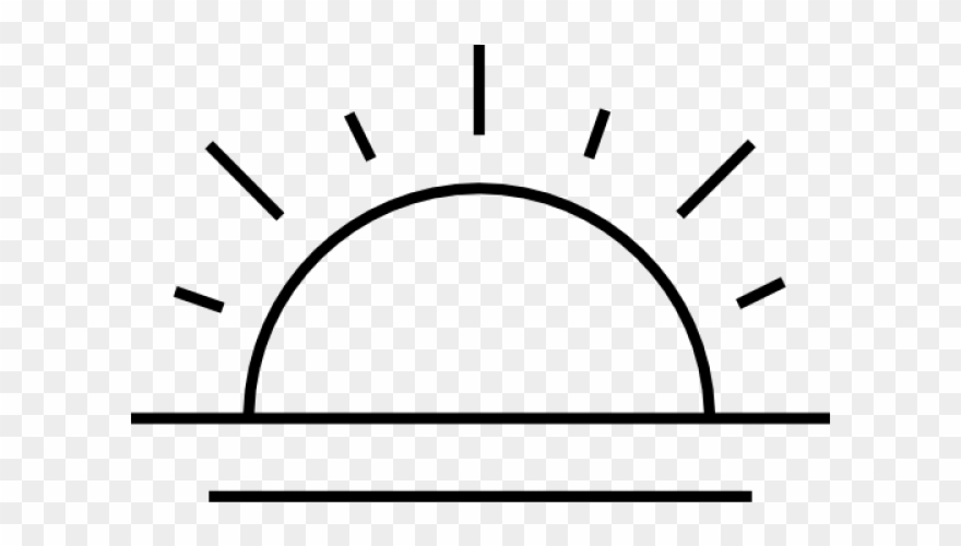 Sunrise Clipart Sunset - Png Download