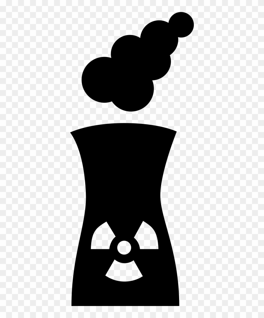 Factory Tower With Biohazard Svg Png Icon Clipart