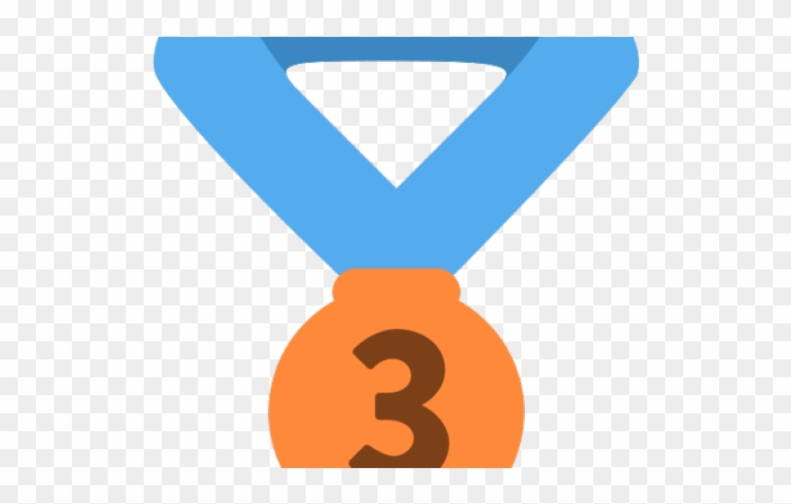 Bronze Clipart Third Place Medal - Png Download