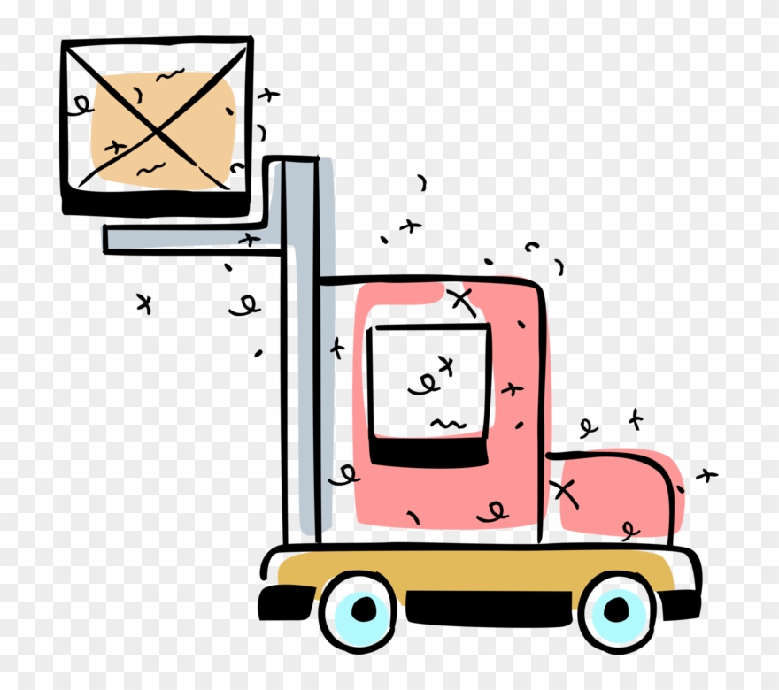 Warehouse Vector Industrial Clipart