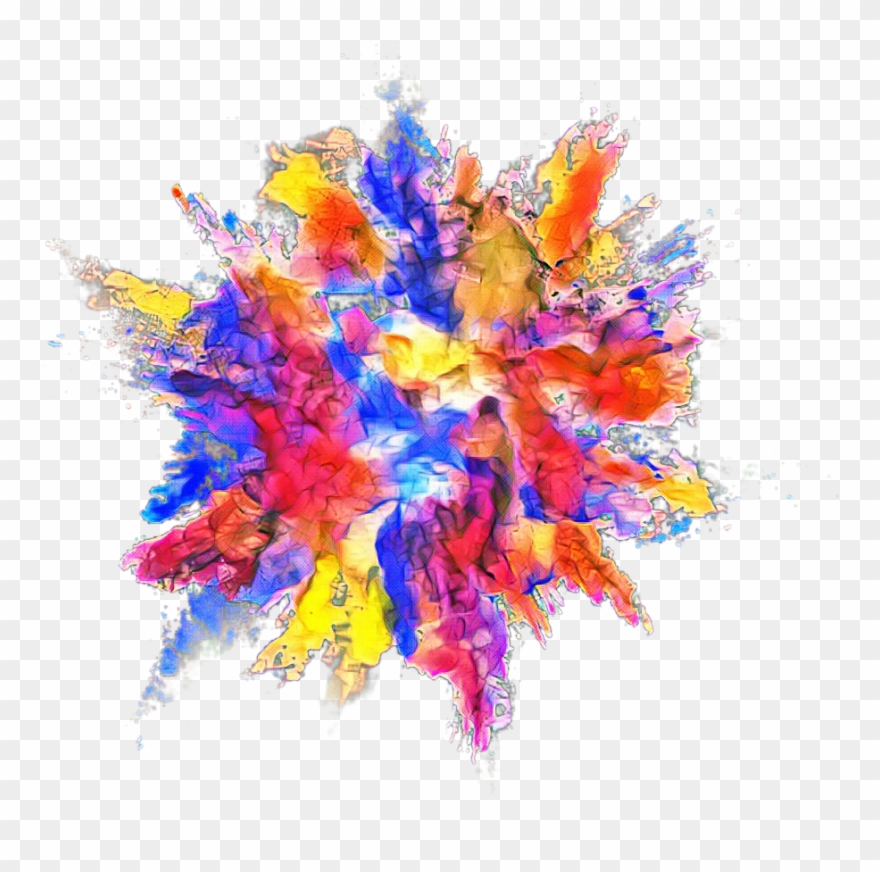 Powder Dust Splash Effect Clipart