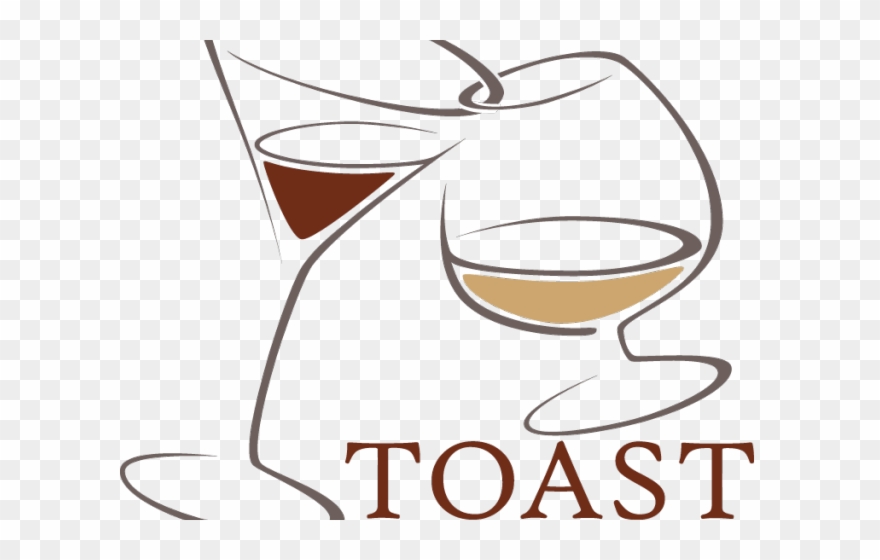 Martini Clipart Toast - Png Download