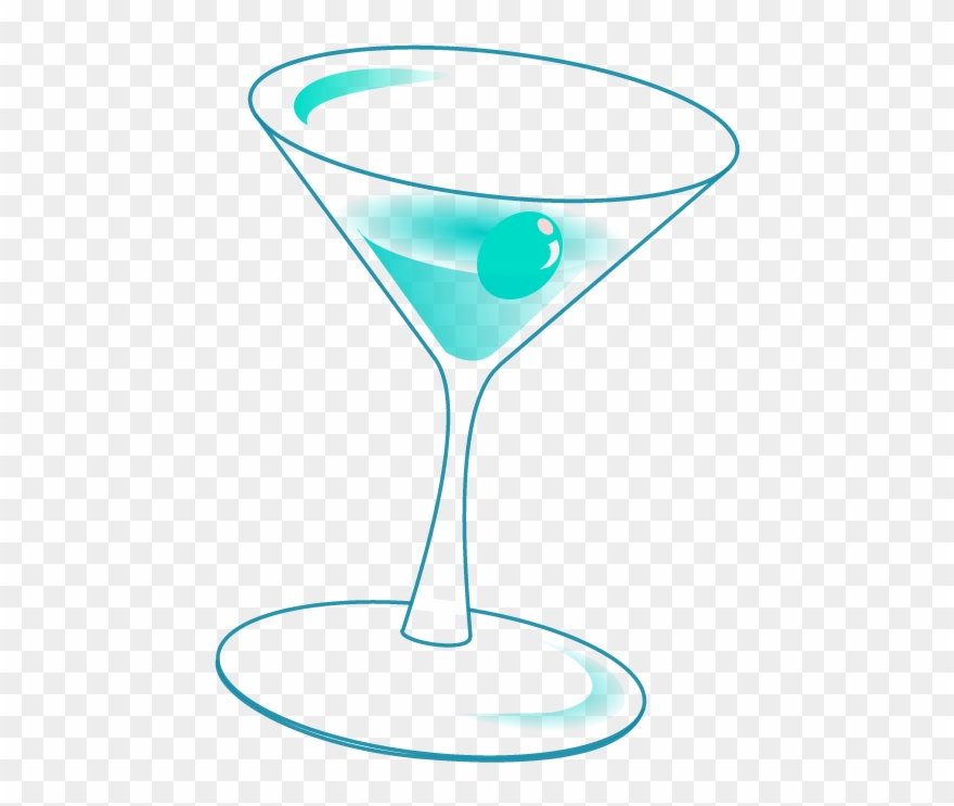 Blue Lagoon Hawaii Cocktail Garnish Transprent Png Clipart