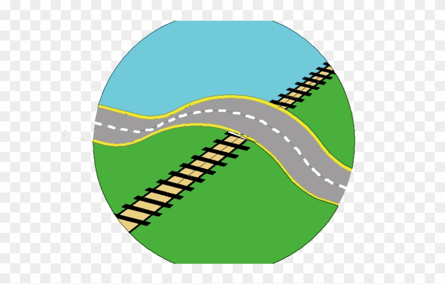 Railways Clipart Bridge - Png Download