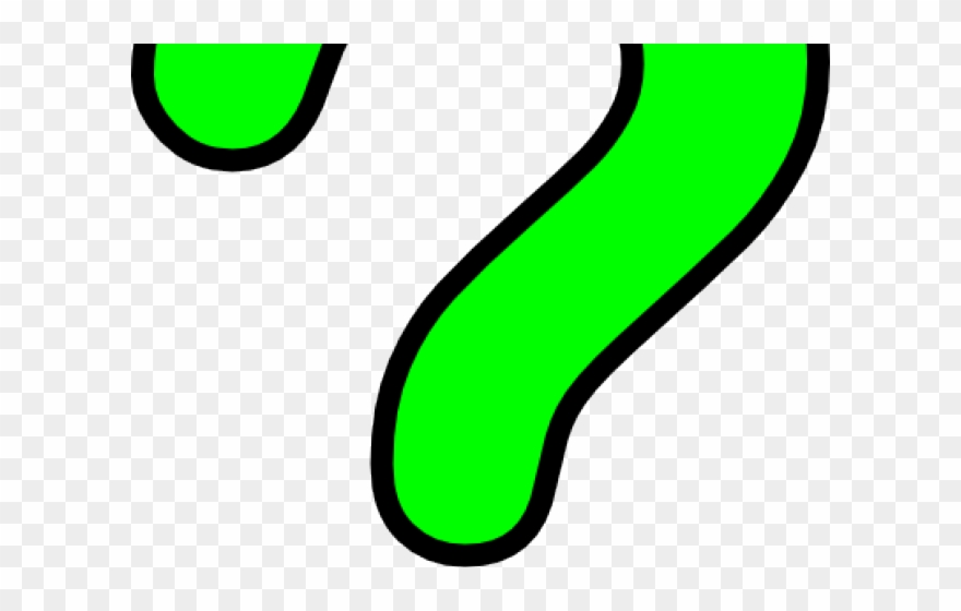 Question Mark Clipart Dark Green - Png Download