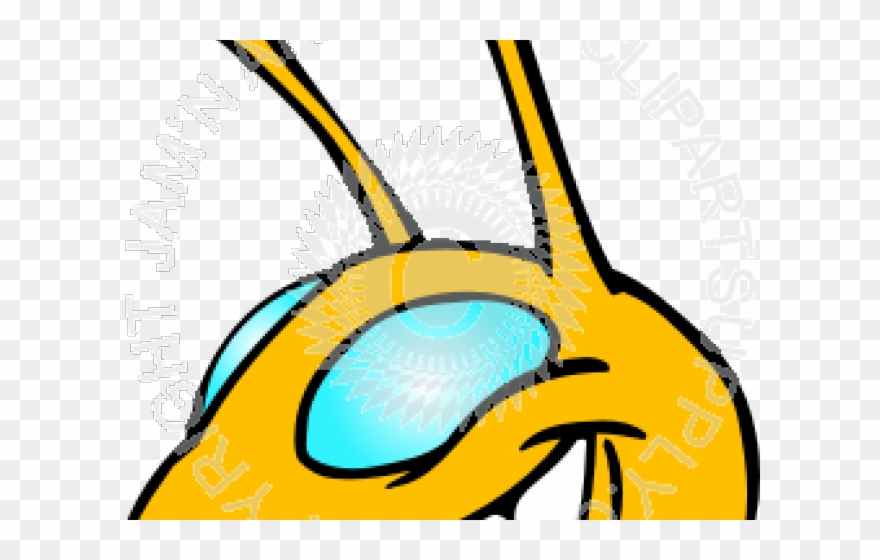 Scary Clipart Bee - Png Download