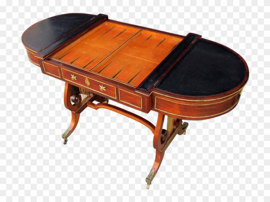 Distinguished 19th Century English Regency Mahogany Clipart