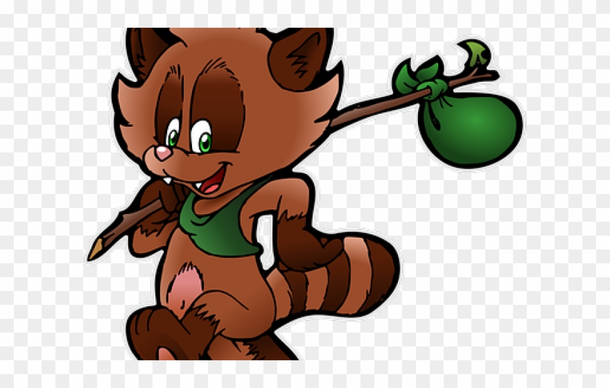 Feet Clipart Raccoon - Png Download