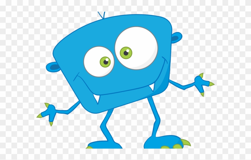 Sea Monster Clipart Silly - Png Download