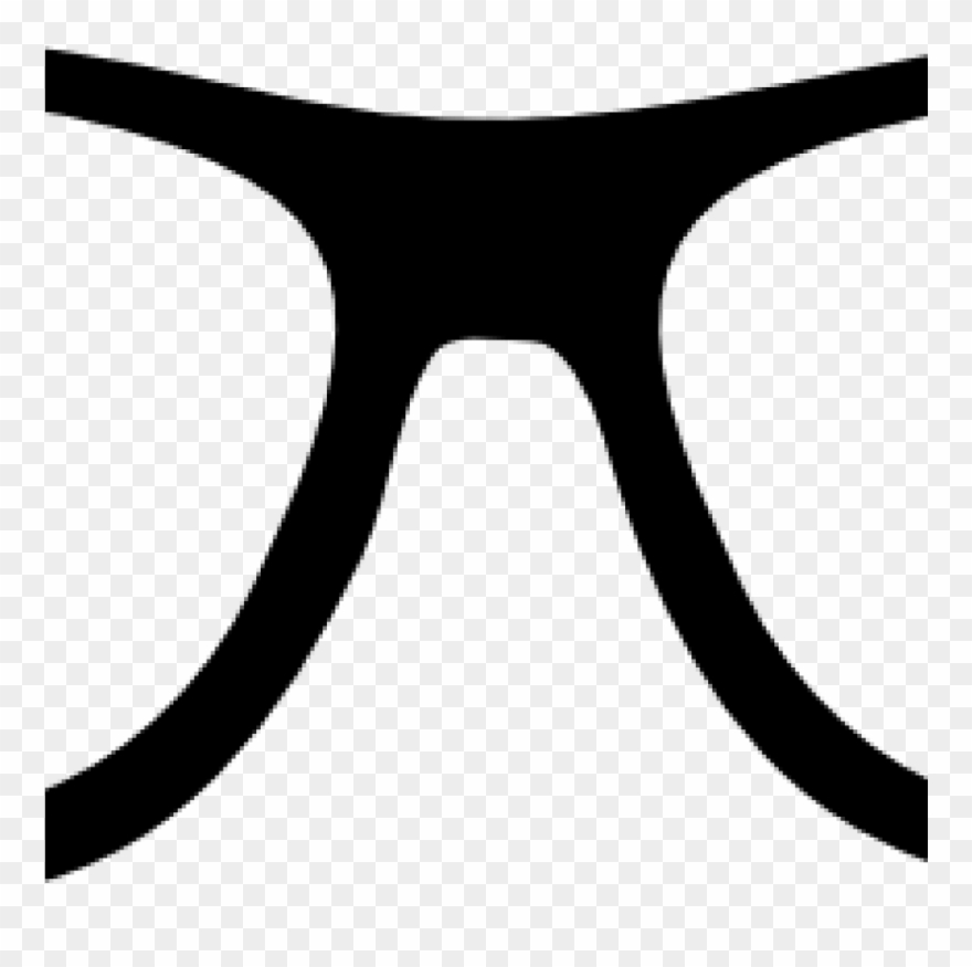 Png Black And White Library Nerd Glasses Clipart Transparent Png