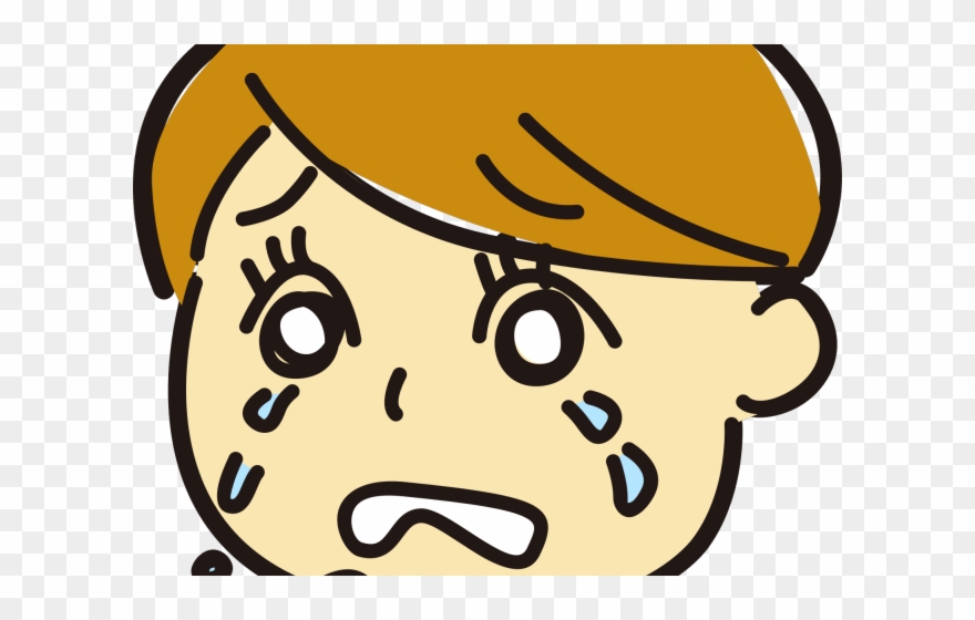 Crying Clipart - Png Download