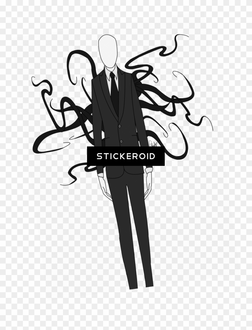 Download Slender Man Png Clipart