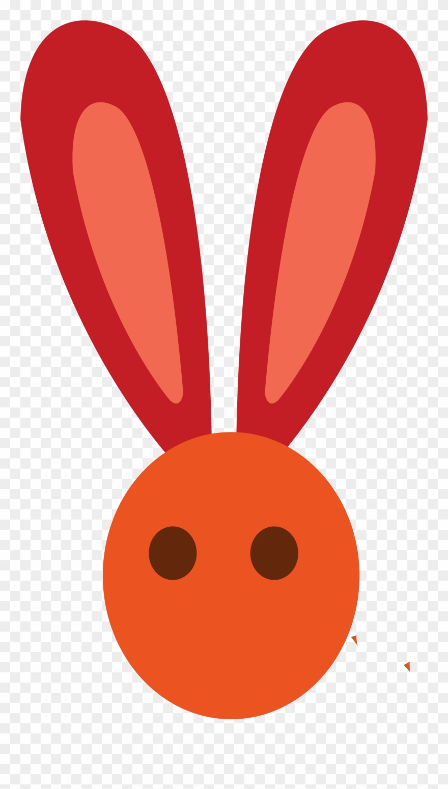 European Rabbit Leporids Domestic Ear Red Transprent Clipart