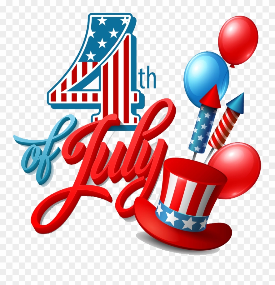 Clip Art Free 4th Of July Pictures - Png Download