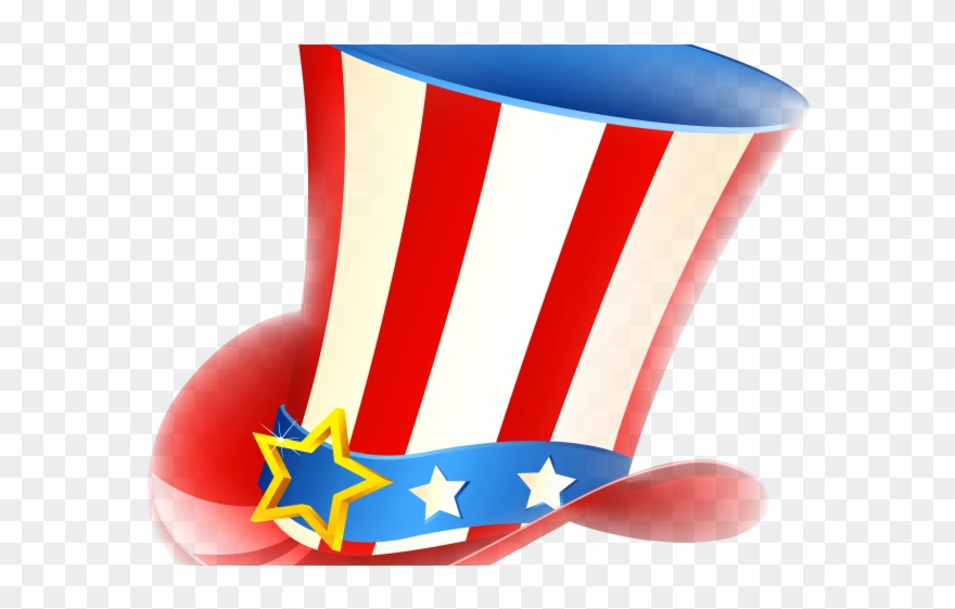 Patriotic Flag Clipart Fourth July - Png Download