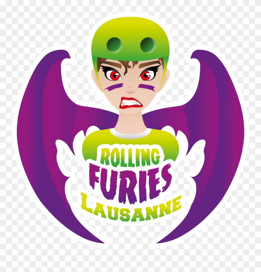 The First Derby Girls From Lausanne Started Meeting Clipart