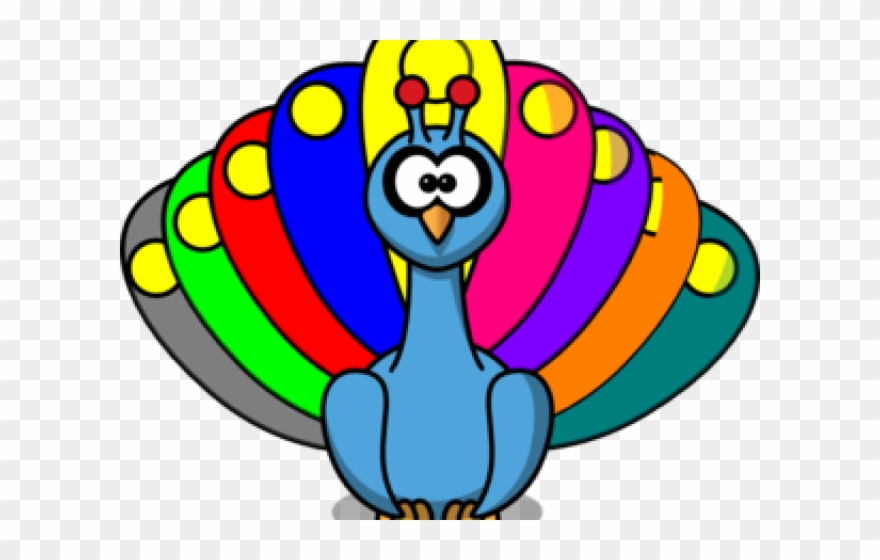 Peacock Clipart Picok - Png Download
