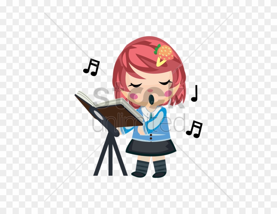 Singer Clipart Hymn - Png Download