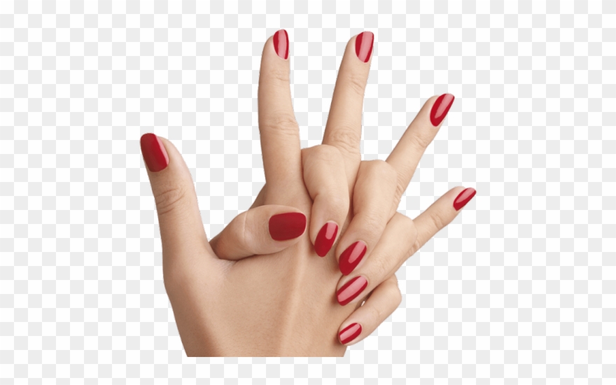 Nails Clipart Manicure - Png Download