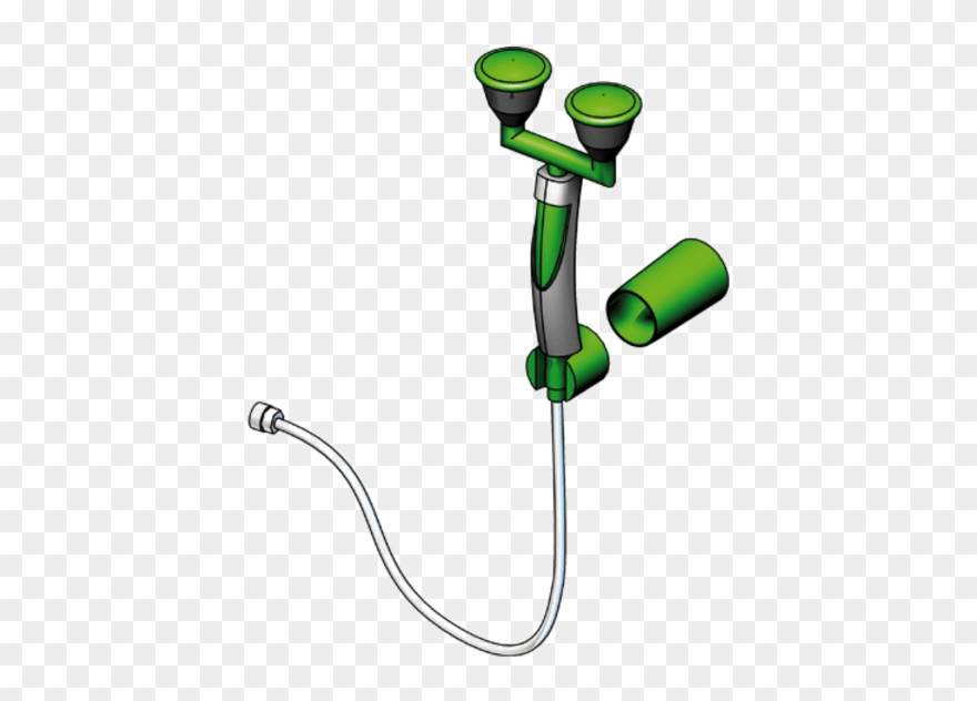 Classicline Hand Held Eye Shower, Two Spray Heads, Clipart