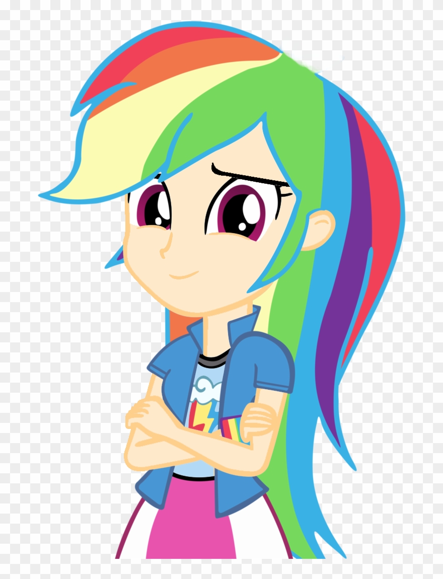 Imagenes De My Little Pony Rainbow Dash Sin Pelo Clipart