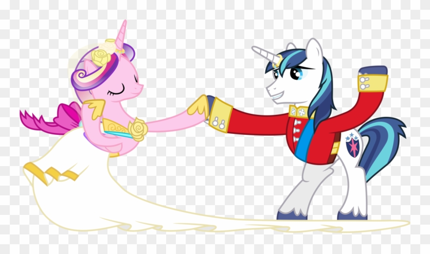 Shining Armor Cadence Doll Papercrafts By ~rocketmantan Clipart