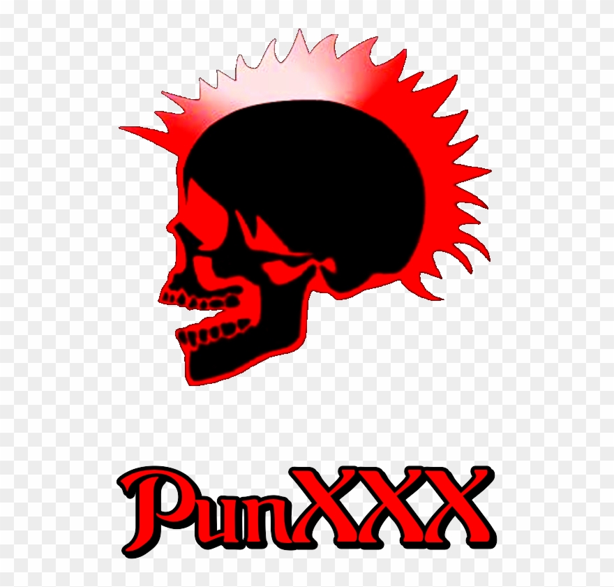 Punk Kopf - Trans - 18 - Front Punxxxlogo Clipart