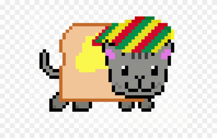 Nyan Cat Clipart - Png Download