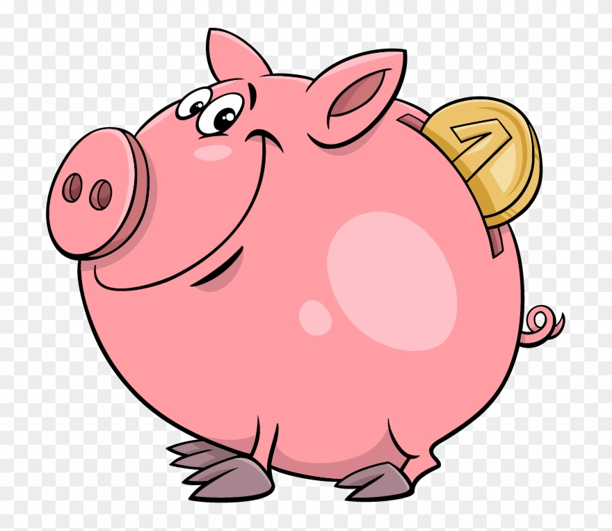 Free Ozona Bank Piggy Bank Clipart