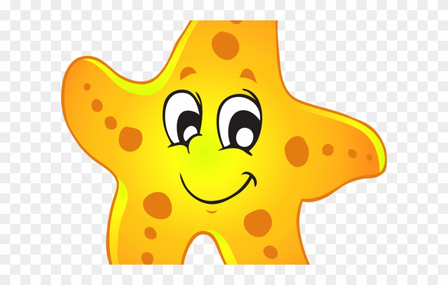 Marine Life Clipart Starfish - Png Download