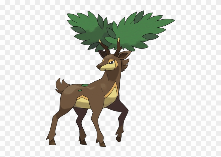 Rocky The Sawbuck Sawsbuck, The Season Pokémon, And Clipart