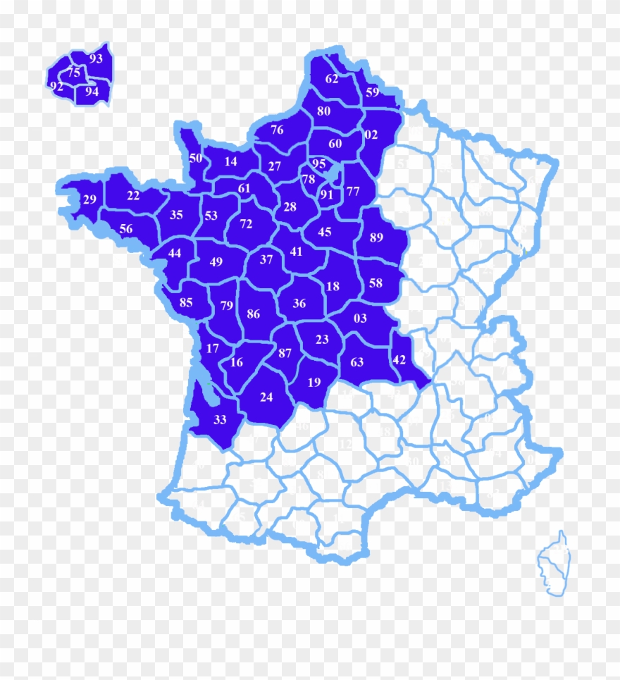 Carte Repartition Jacky Guihard Rousselle Industrie Clipart